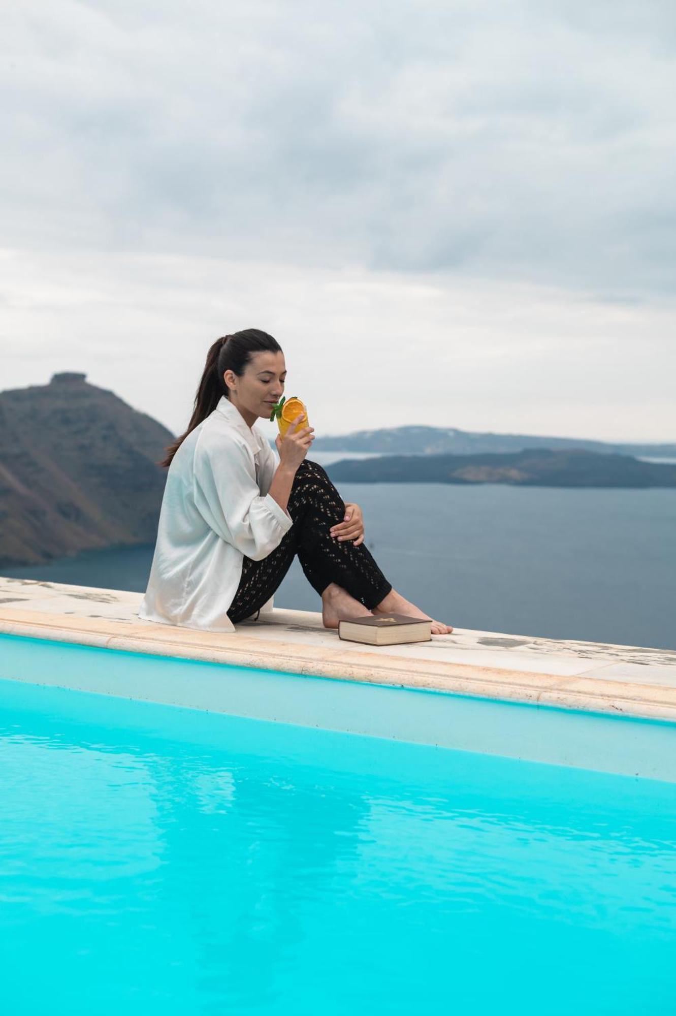 Csky Villas Imerovígli Buitenkant foto